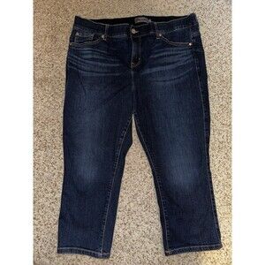 Torrid Dark Denim Jeans Plus Size 20 Womens Plus Size Capri Ladies Crop Skinny